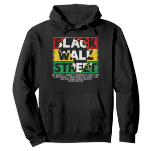 Black Wall Street Hoodie Tulsa Black History Month Africa Map TS11 Black Print Your Wear