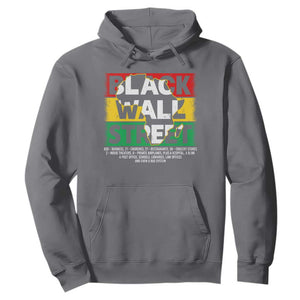 Black Wall Street Hoodie Tulsa Black History Month Africa Map TS11 Charcoal Print Your Wear