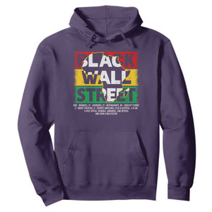 Black Wall Street Hoodie Tulsa Black History Month Africa Map TS11 Purple Print Your Wear