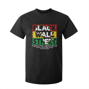 Black Wall Street T Shirt For Kid Tulsa Black History Month Africa Map TS11 Black Print Your Wear