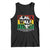 Black Wall Street Tank Top Tulsa Black History Month Africa Map TS11 Black Print Your Wear