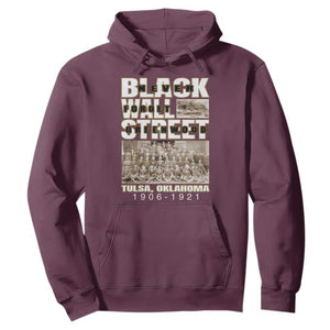 Never Forget Greenwood Black Wall Street Hoodie Black History Month TS11 Maroon Print Your Wear