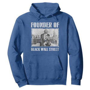 Founder Of Black Wall Street O.W. Gurley Hoodie Black History Month TS11 Royal Blue Print Your Wear