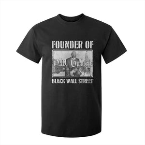 Founder Of Black Wall Street O.W. Gurley T Shirt For Kid Black History Month TS11 Black Print Your Wear