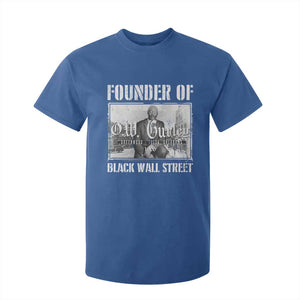 Founder Of Black Wall Street O.W. Gurley T Shirt For Kid Black History Month TS11 Royal Blue Print Your Wear