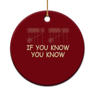 Funny 67 New Year Ceramic Ornament If You Know You Know Six Seven Meme Sparklers TS11 1pc Red Print Your Wear