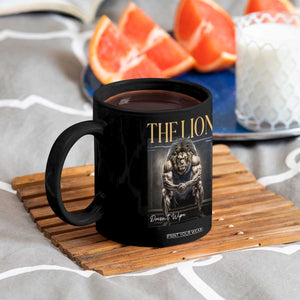 Funny The Lion Doesnt Wipe Coffee Mug Gen Z Joke Brainrot Raunchy Meme TS11 Print Your Wear