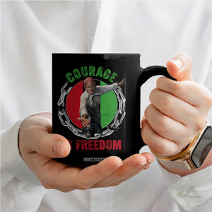 Harriet Tubman Coffee Mug Courage Is Freedom Black History Hero TS11 Print Your Wear