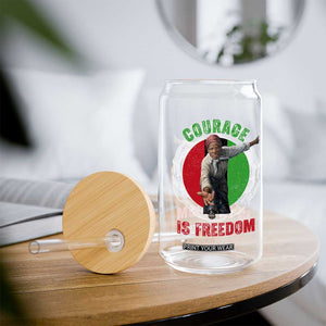 Harriet Tubman Glass Can Courage Is Freedom Black History Hero TS11 Print Your Wear