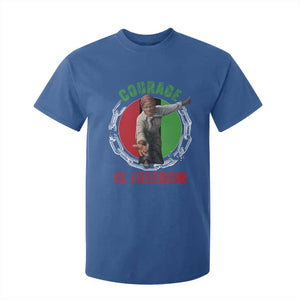 Harriet Tubman T Shirt For Kid Courage Is Freedom Black History Hero TS11 Royal Blue Print Your Wear