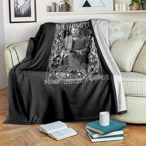 Booker Taliaferro Washington Throw Blanket African American Educator Black History TS11 Print Your Wear