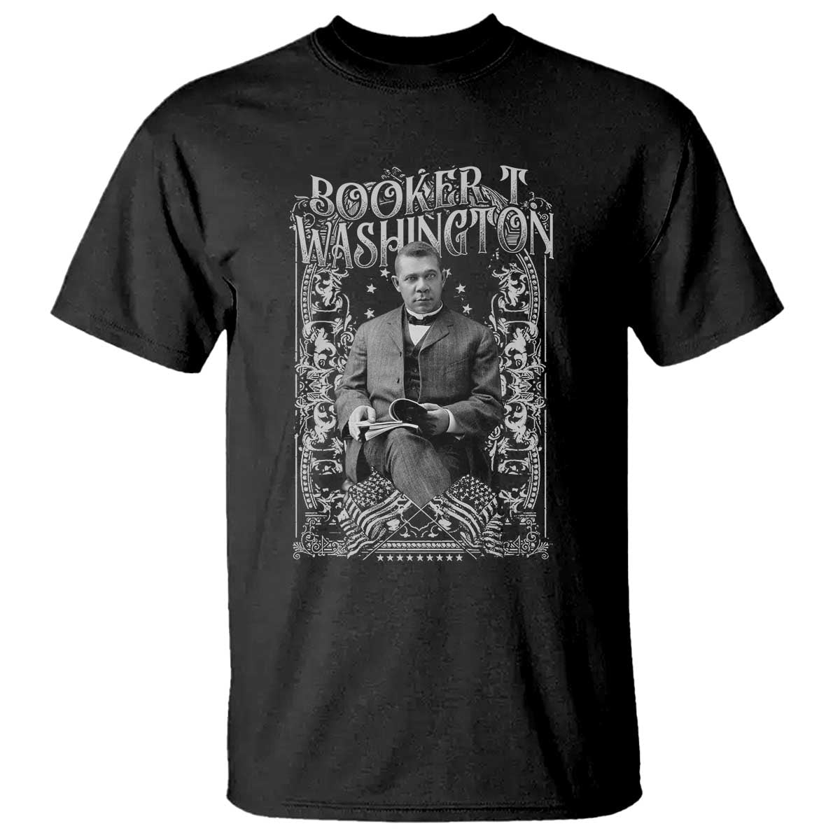Booker Taliaferro Washington T Shirt African American Educator Black History TS11 Black Print Your Wear