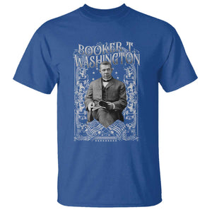 Booker Taliaferro Washington T Shirt African American Educator Black History TS11 Royal Blue Print Your Wear