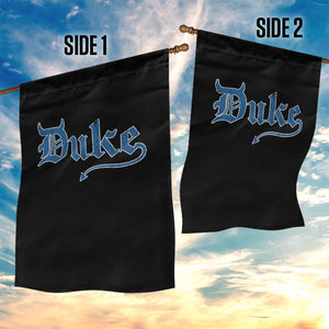 Duke Gothic Throwback Garden Flag Game Day for Sports Fan TS11 Print Your Wear