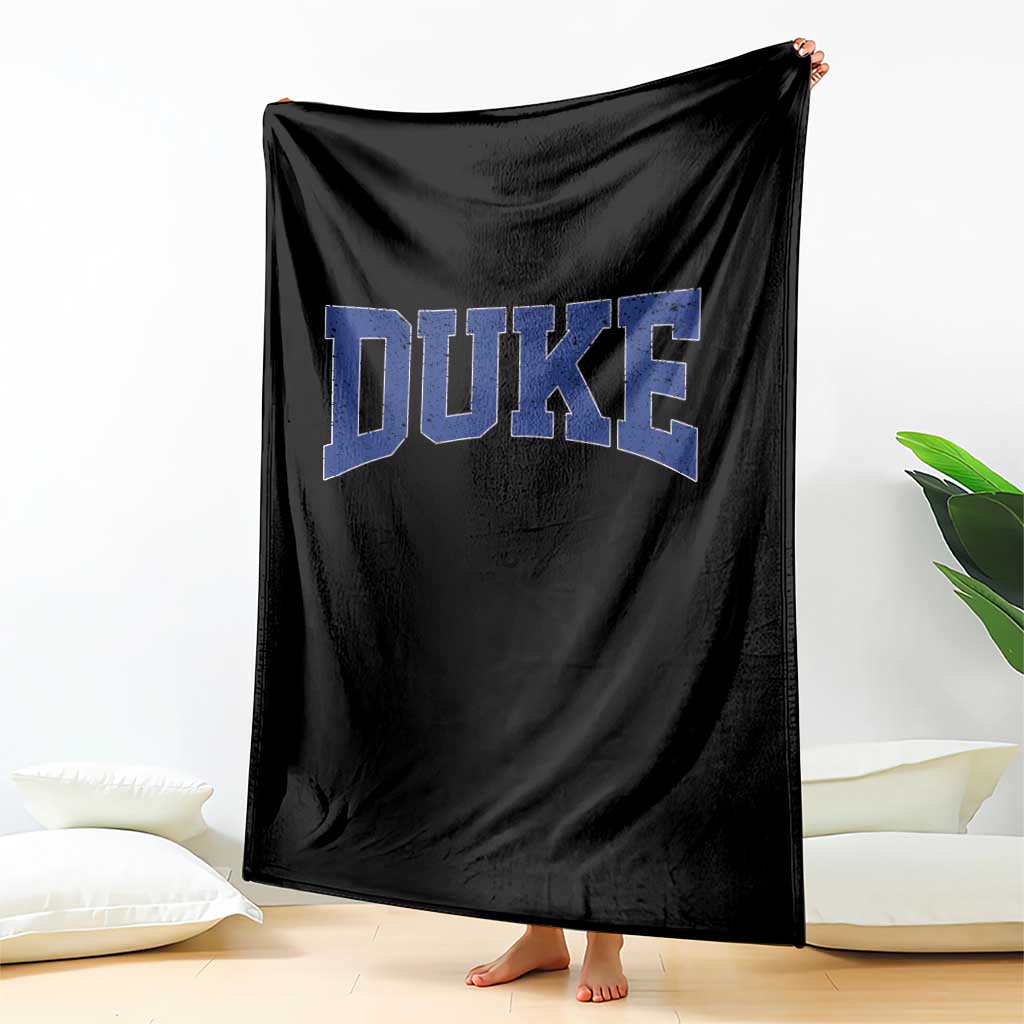 Duke Bold Name Sports Fans Throw Blanket - Game Day Cozy Fan Gift TS11 Print Your Wear