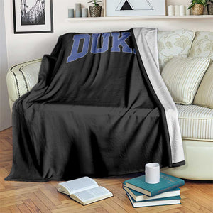 Duke Bold Name Sports Fans Throw Blanket - Game Day Cozy Fan Gift TS11 Print Your Wear
