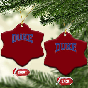 Duke Bold Name Sports Fans Ceramic Ornament TS11 Print Your Wear