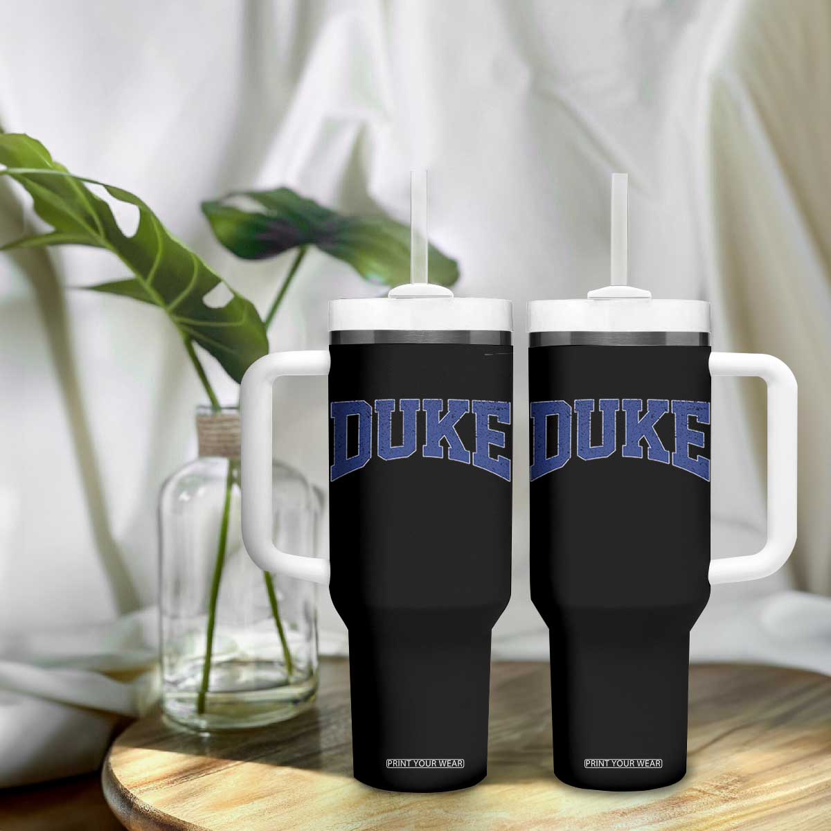 Duke Bold Name Sports Fans Tumbler With Handle TS11 Print Your Wear