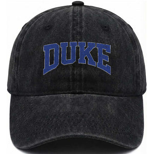 Duke Bold Name Sports Fans Washed Cotton Baseball Cap TS11 Print Your Wear