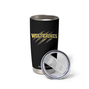 Wolverine Lover Sports Game Day Scratch Mark Tumbler Cup TS11 Print Your Wear