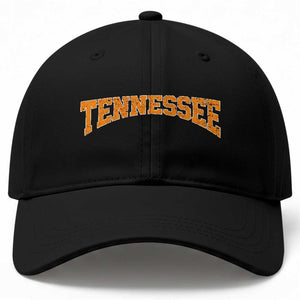Tennessee Fan Baseball Cap Orange Bold Sport State Letters Game Day TS11 Print Your Wear