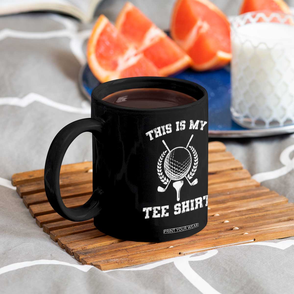 Golf Lover Coffee Mug This Is My Tee Shirt Golfing Player TS11 Print Your Wear