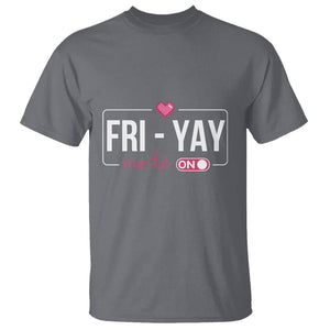 Friday Lovers T Shirt Funny Happy Fri Yay TS11 Charcoal Print Your Wear