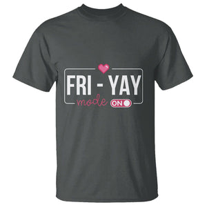 Friday Lovers T Shirt Funny Happy Fri Yay TS11 Dark Heather Print Your Wear