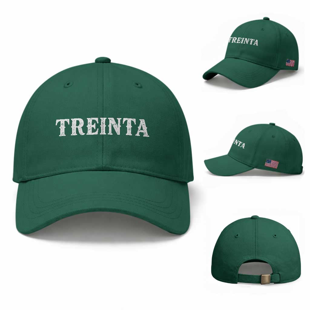 Spanish Mexican 30th Birthday Baseball Cap Treinta 30 Years Old Bday TS11 Baseball Cap Universal Fit Irish Green Print Your Wear