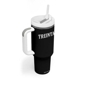 Spanish Mexican 30th Birthday Tumbler With Handle Treinta 30 Years Old Bday TS11 Print Your Wear