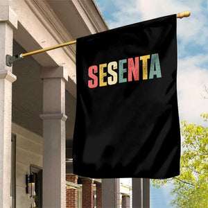 60th Birthday Sesenta Garden Flag Spanish Mexican 60 Years Old Bday TS11 Print Your Wear
