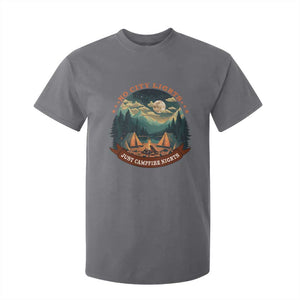 Funny No City Lights Just Campfire Nights T Shirt For Kid Camping Lover