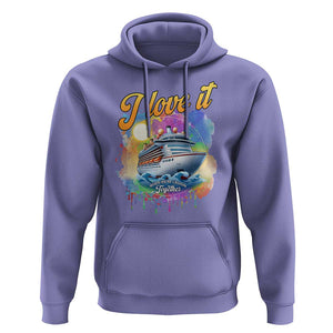 Cruise Squad Hoodie I Love It When We're Cruisin Together Family Matching TS11 Violet Print Your Wear