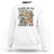 Funny Western Country Sweatshirt Raised On 90s Country Mixtape TS11 White Print Your Wear