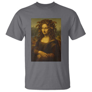 Medusa Mona Lisa T Shirt Greek Mythology Ancient TS11 Charcoal Print Your Wear