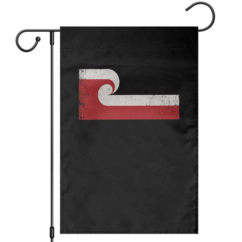 Maori Flag Tino Rangatiratanga Garden Flag Polynesian Heritage New Zealand Pride TS11 Black Print Your Wear