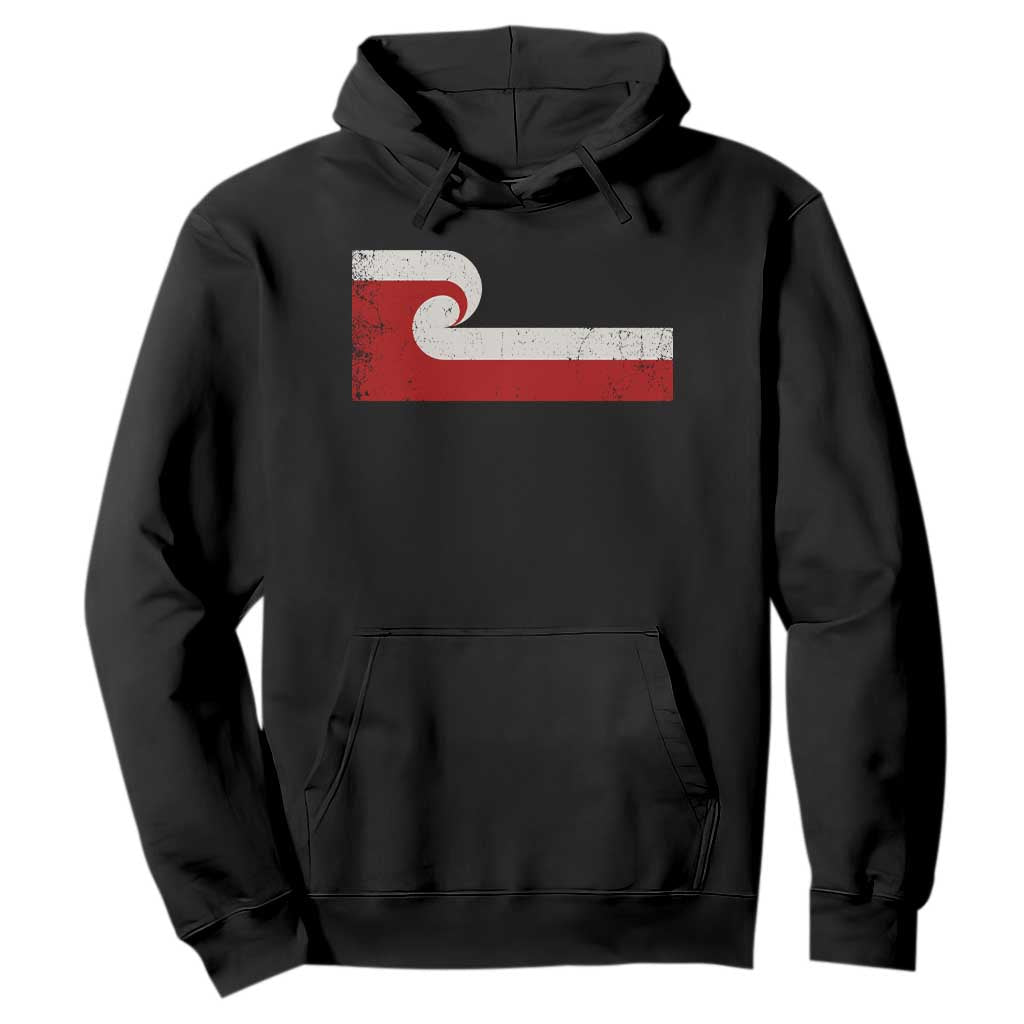 Maori Flag Tino Rangatiratanga Hoodie Polynesian Heritage New Zealand Pride TS11 Black Print Your Wear