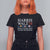 Harris Walz'24 T Shirt For Women Mind Your Own Damn Business American LGBT Flag Unity Heart TS11 Black Print Your Wear