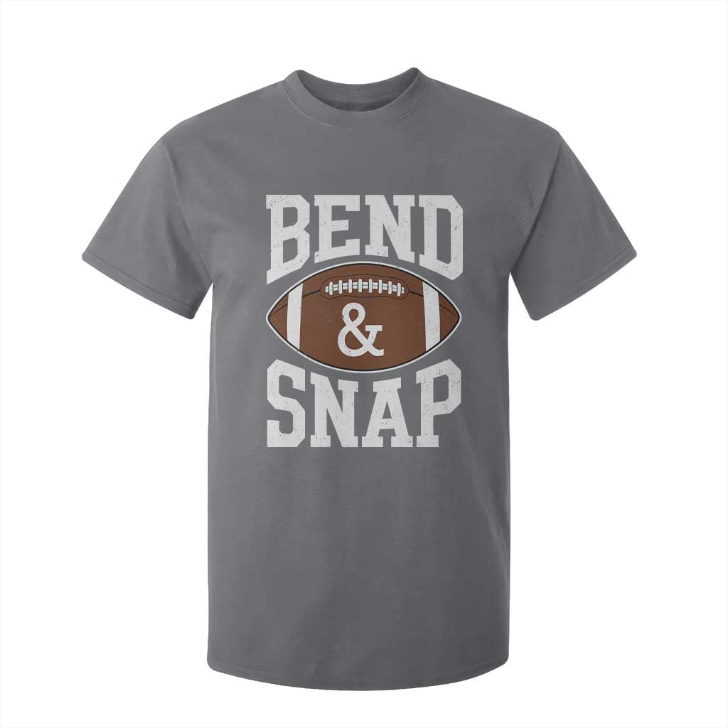 Funny Football Bend And Snap T Shirt For Kid Game Day Touchdown Season