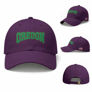 Oregon Sports Throwback Design Jersey Style Baseball Cap