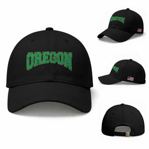 Oregon Sports Throwback Design Jersey Style Baseball Cap
