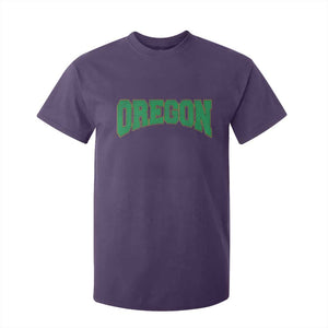 Oregon Sports Throwback Design Jersey Style T Shirt For Kid
