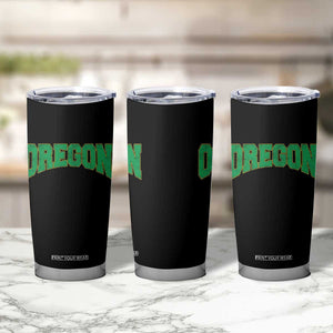 Oregon Sports Throwback Design Jersey Style Tumbler Cup