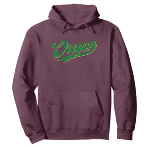 Oregon Vintage Varsity Script Classic Sports Jersey Style Hoodie