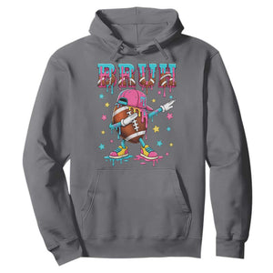 Funny Bruh Football Ice Cream Drip Hoodie Game Day Dripping