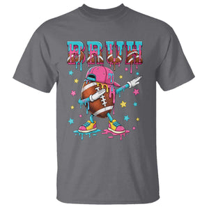 Funny Bruh Football Ice Cream Drip T Shirt Game Day Dripping