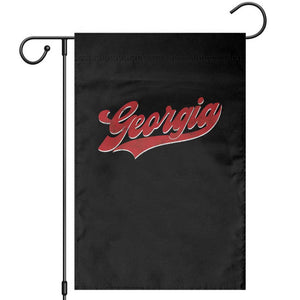 Georgia Vintage Varsity Script Classic Sports Jersey Style Garden Flag