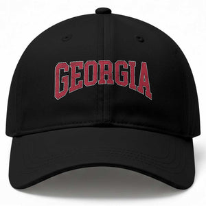 Georgia Sports Throwback Design Jersey Style Baseball Cap