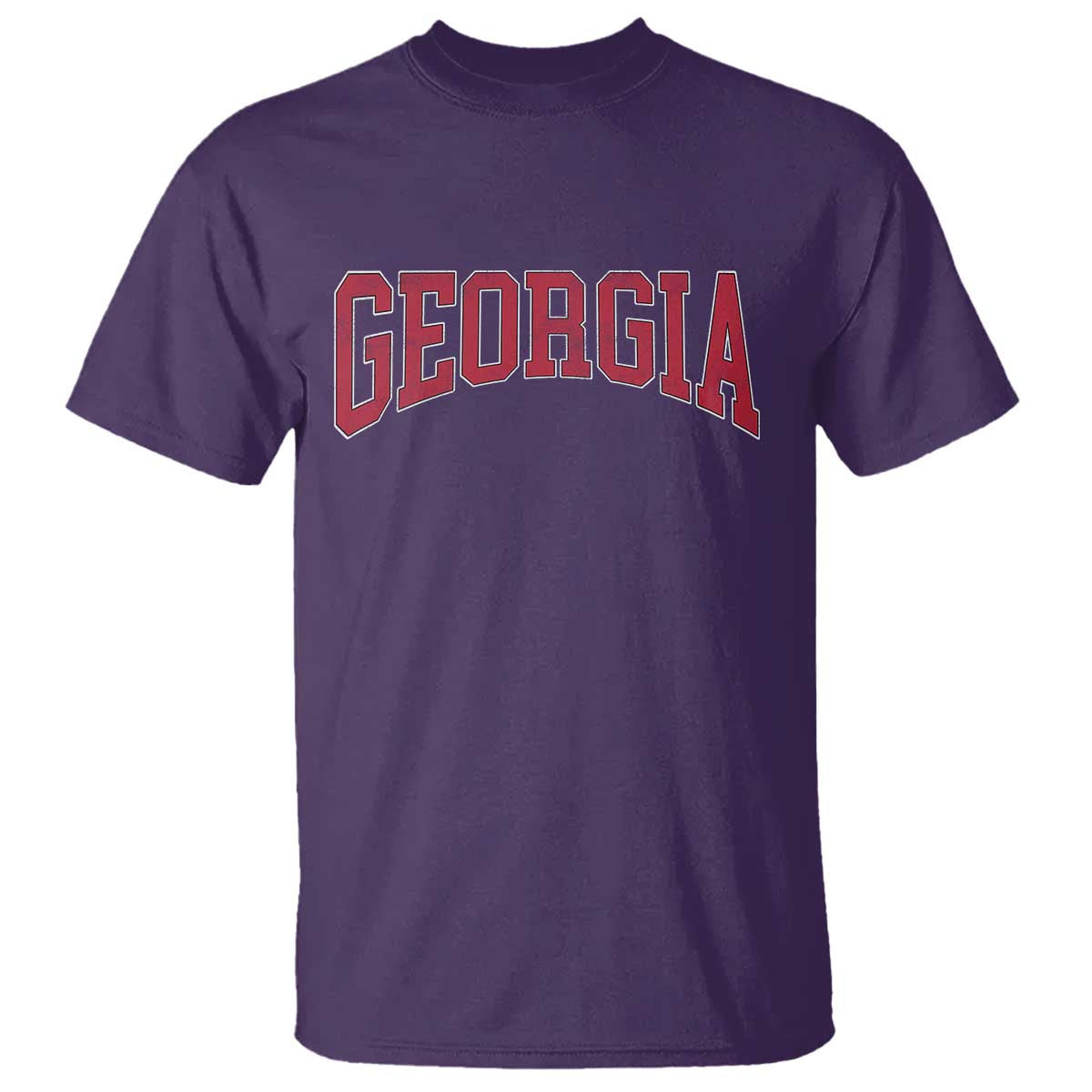 Georgia Sports Throwback Design Jersey Style T Shirt