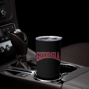 Georgia Sports Throwback Design Jersey Style Tumbler Cup